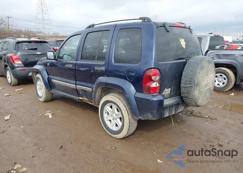 2006 Jeep Liberty Limited Edition из США, поврежденный, VIN 1J4GL58K16W163653
